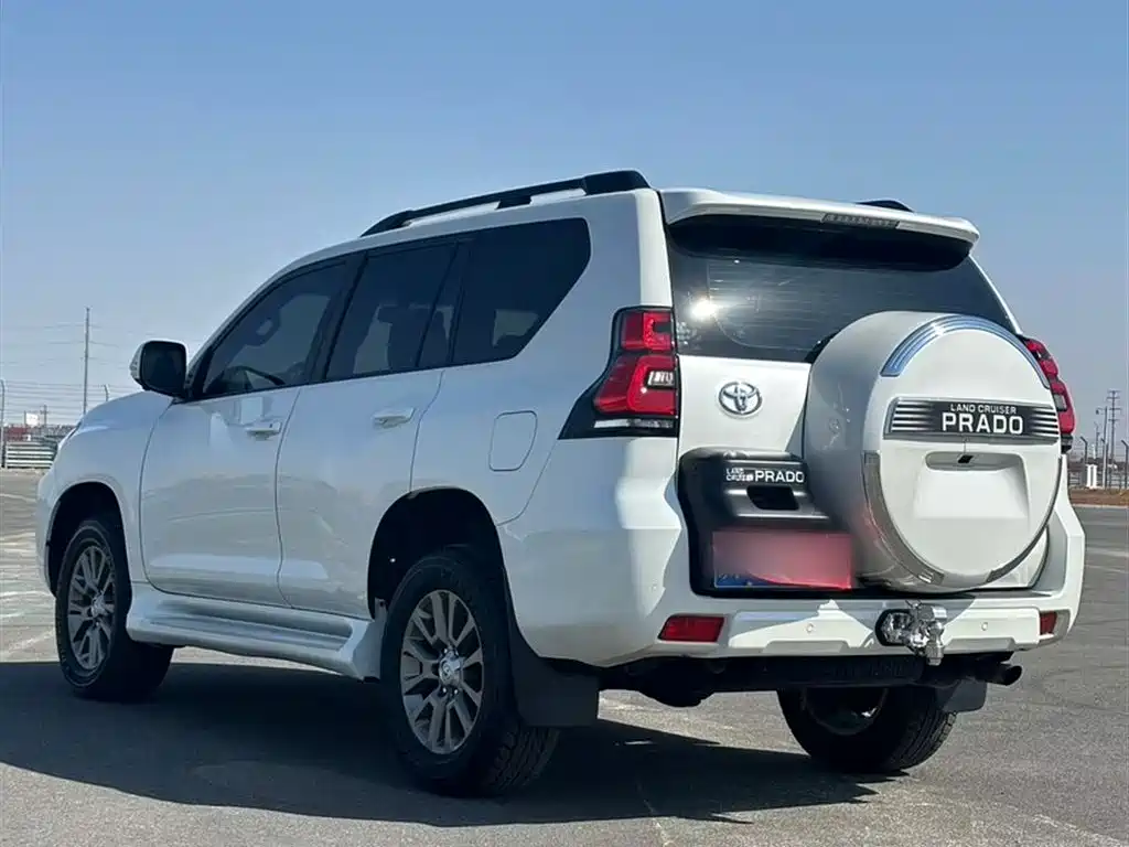 Toyota Prado 2018 3.5L Automatic TX-L Rear-mounted Spare Tire фото 8