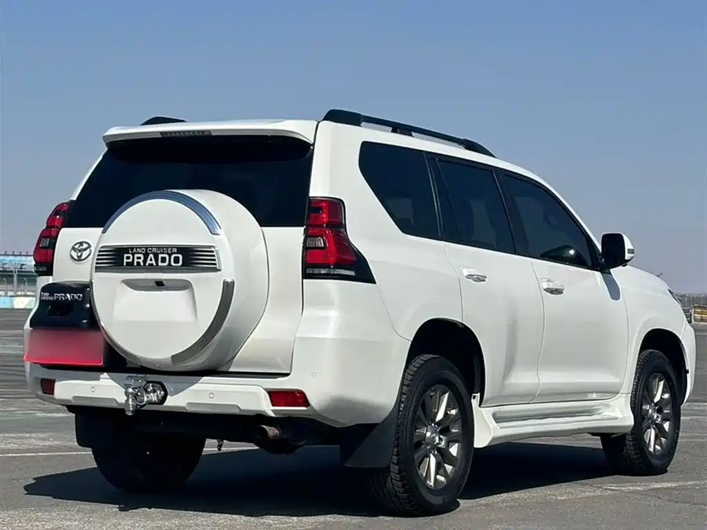 Toyota Prado 2018 3.5L Automatic TX-L Rear-mounted Spare Tire фото 6