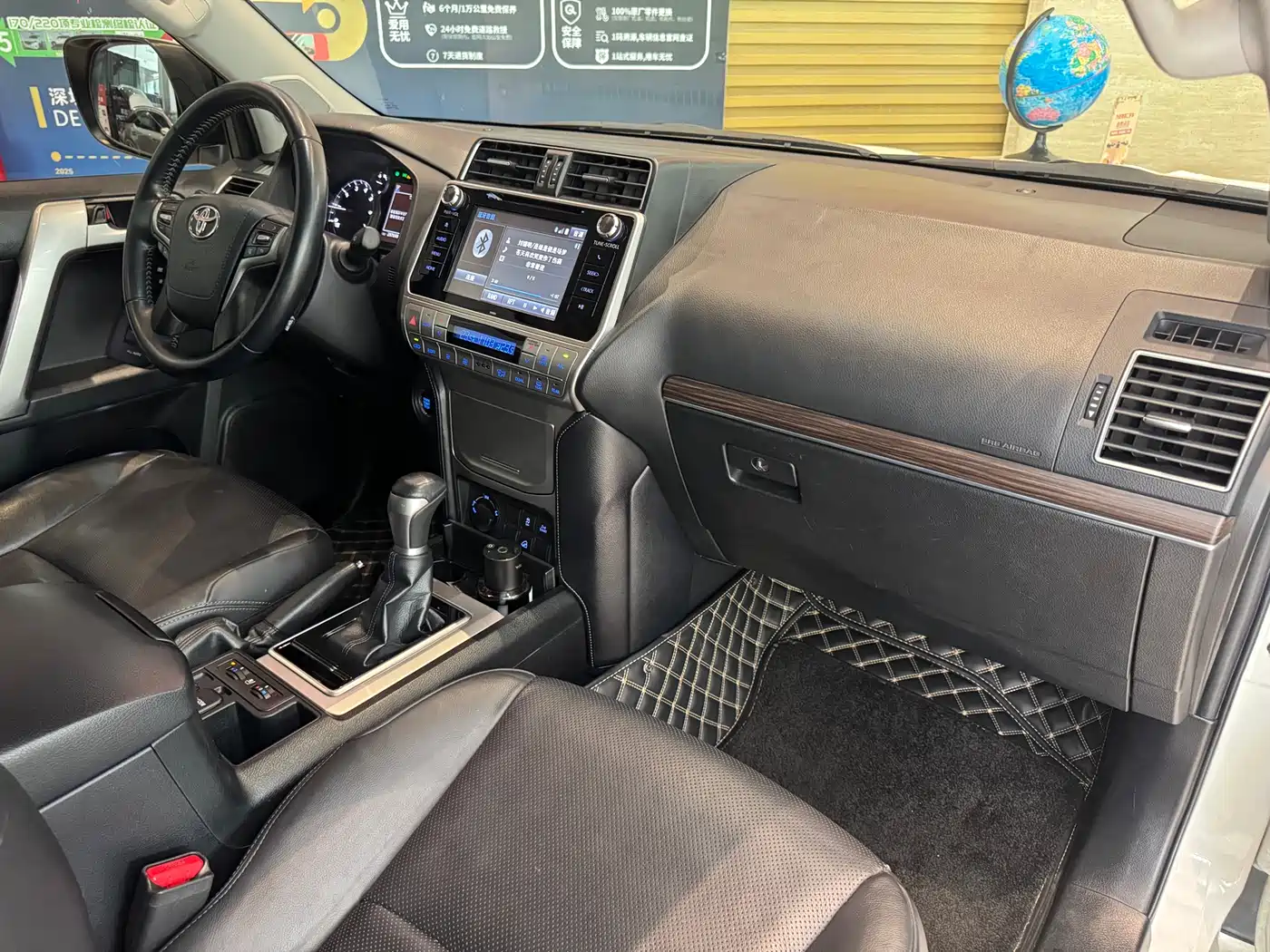 Toyota Prado 2018 3.5L Automatic TX-L Rear-mounted Spare Tire фото 22