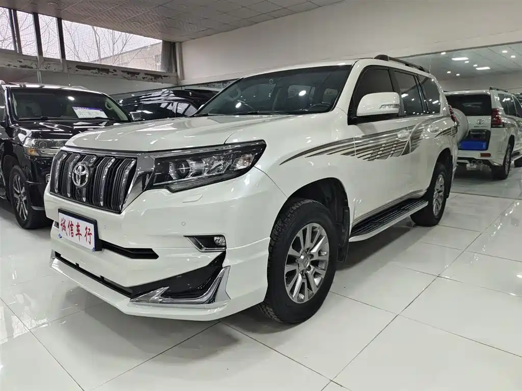 Toyota Prado 2018 3.5L Automatic TX-L Rear-mounted Spare Tire