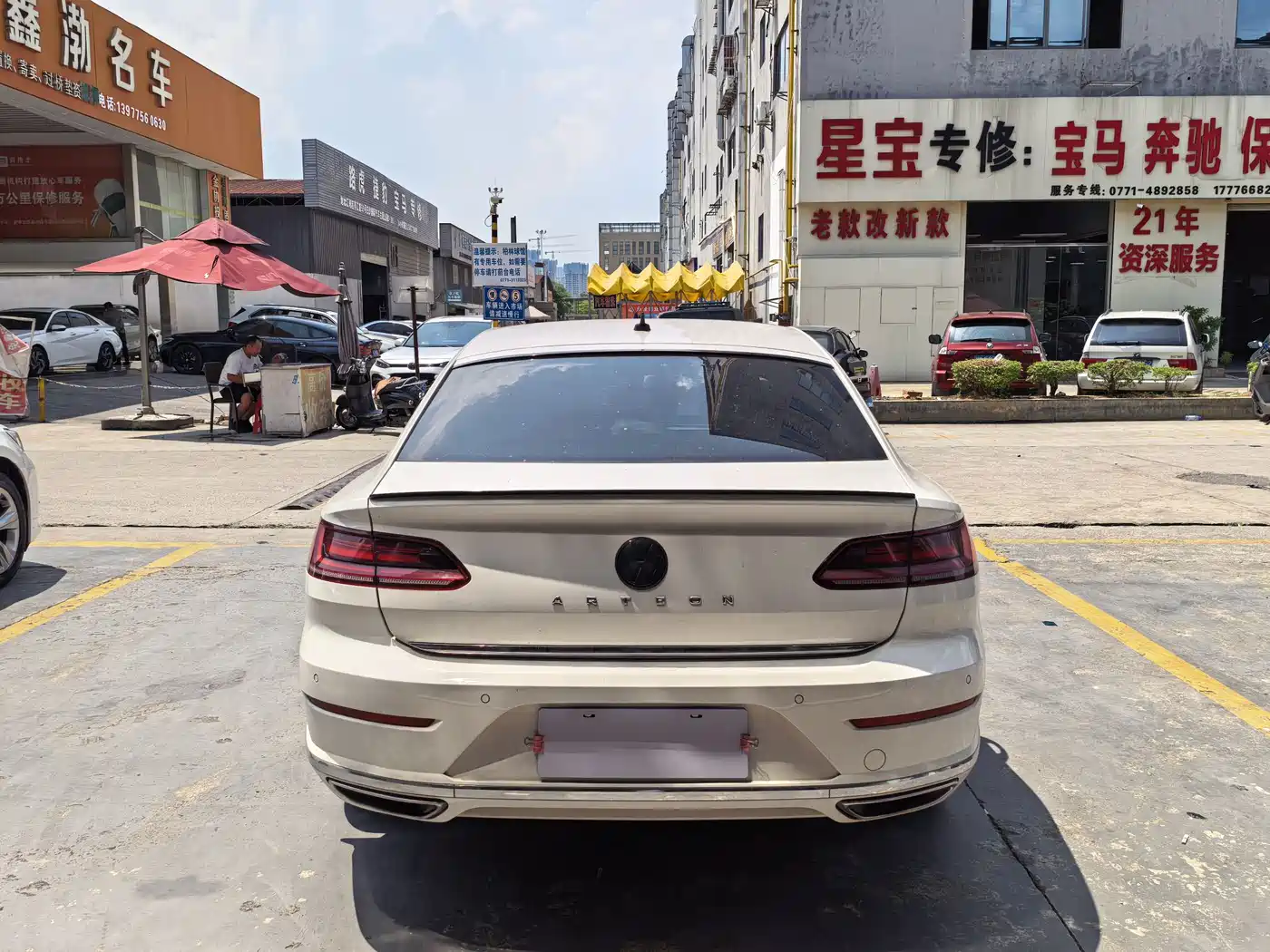 Volkswagen FAW-Volkswagen CC 2019 380TSI Charming Appearance (China V) фото 6