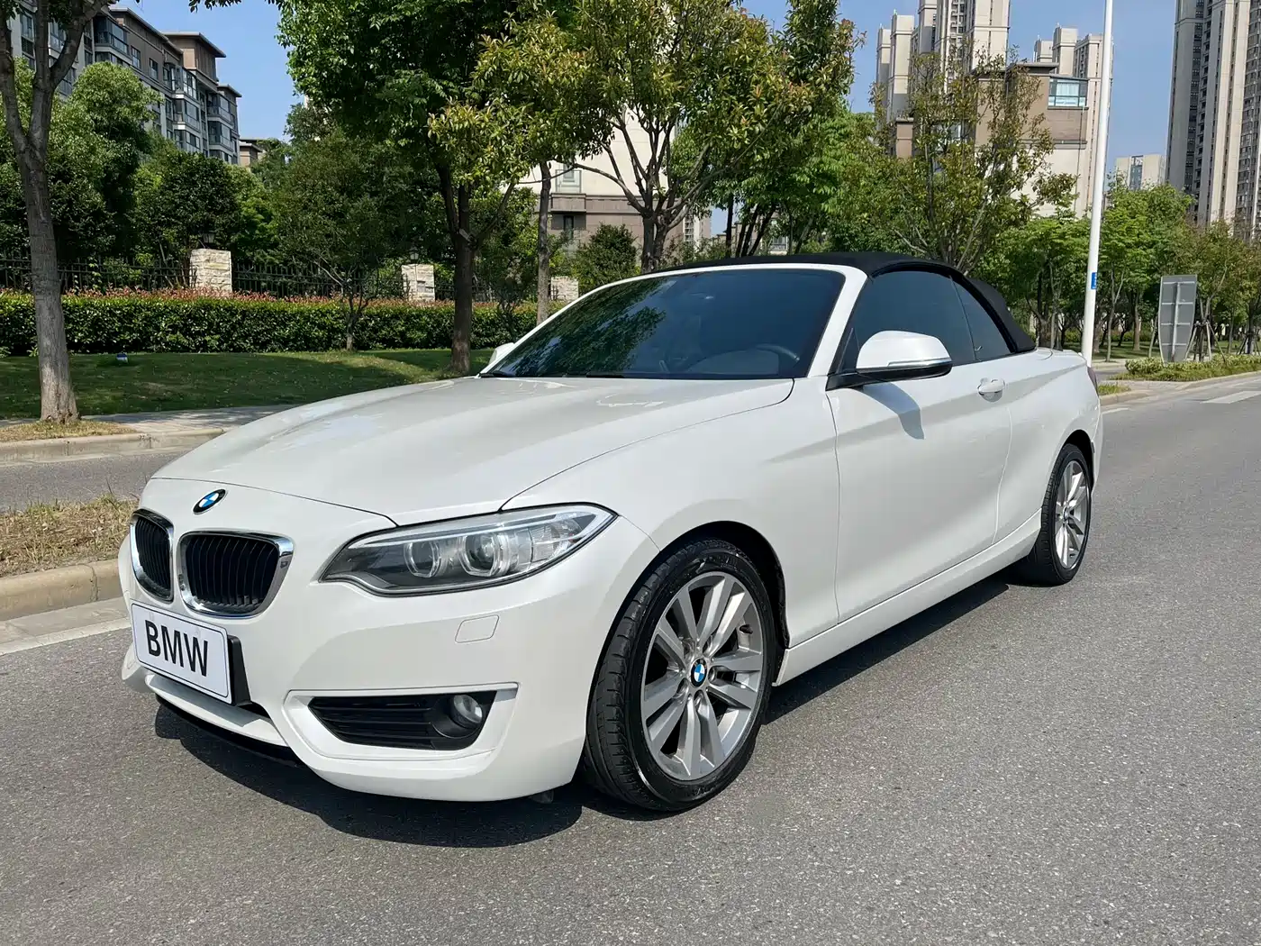 BMW 2 Series (Import) 2017 220i Convertible Coupe Leading