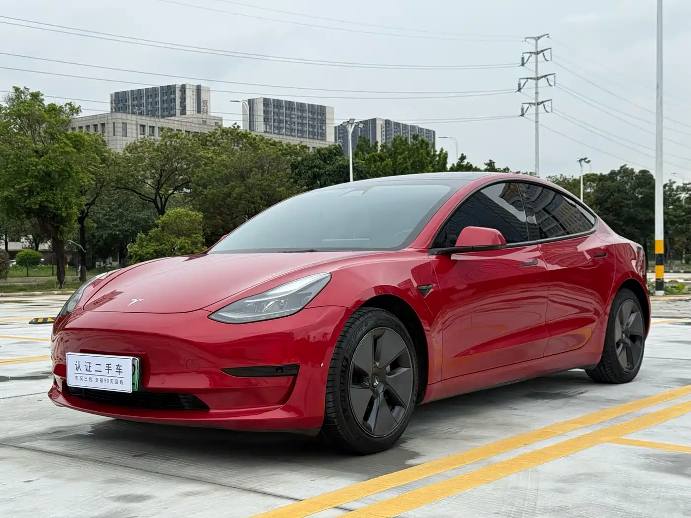 Tesla Model 3 2021 Standard Range Rear-Wheel Drive Upgrade