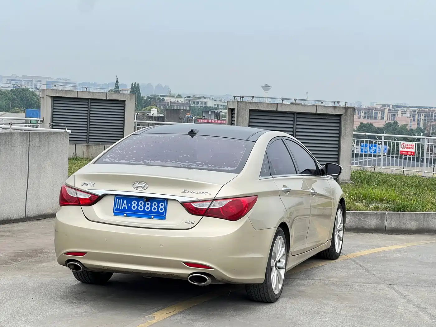 Hyundai Sonata 2011 2.4L Automatic Top Edition фото 10