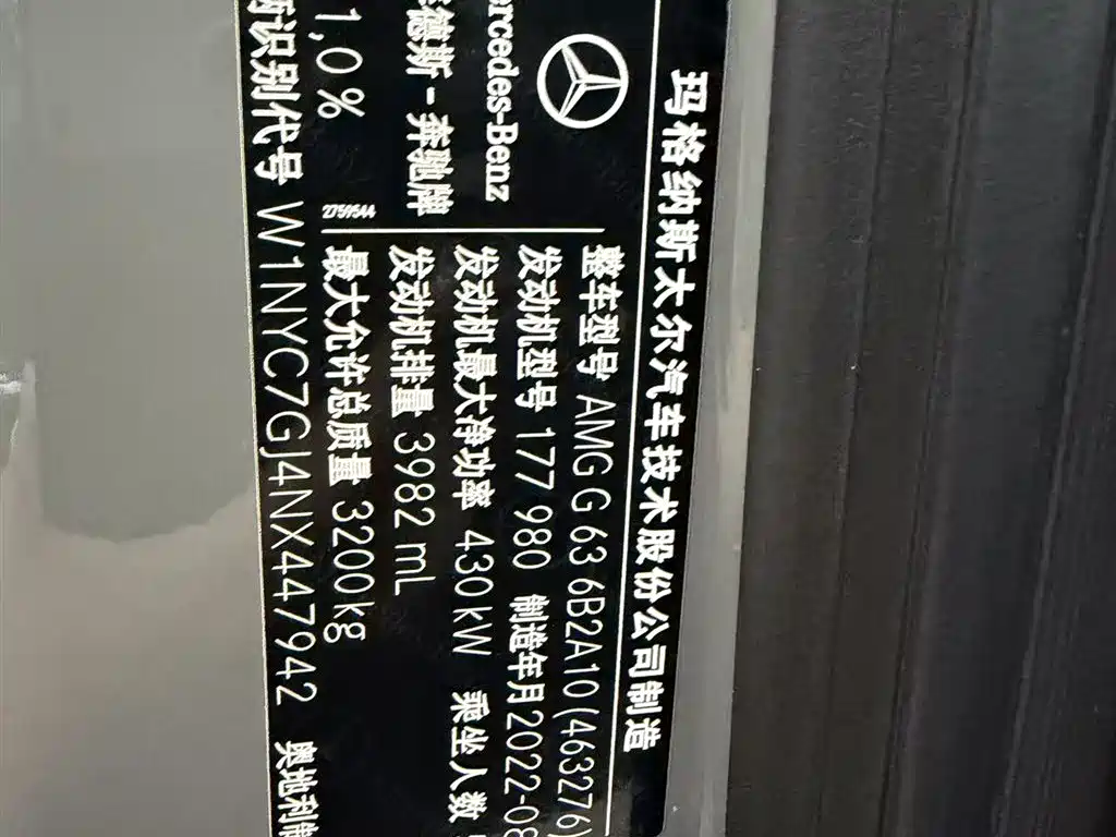 MERCEDES-BENZ G CLASS AMG