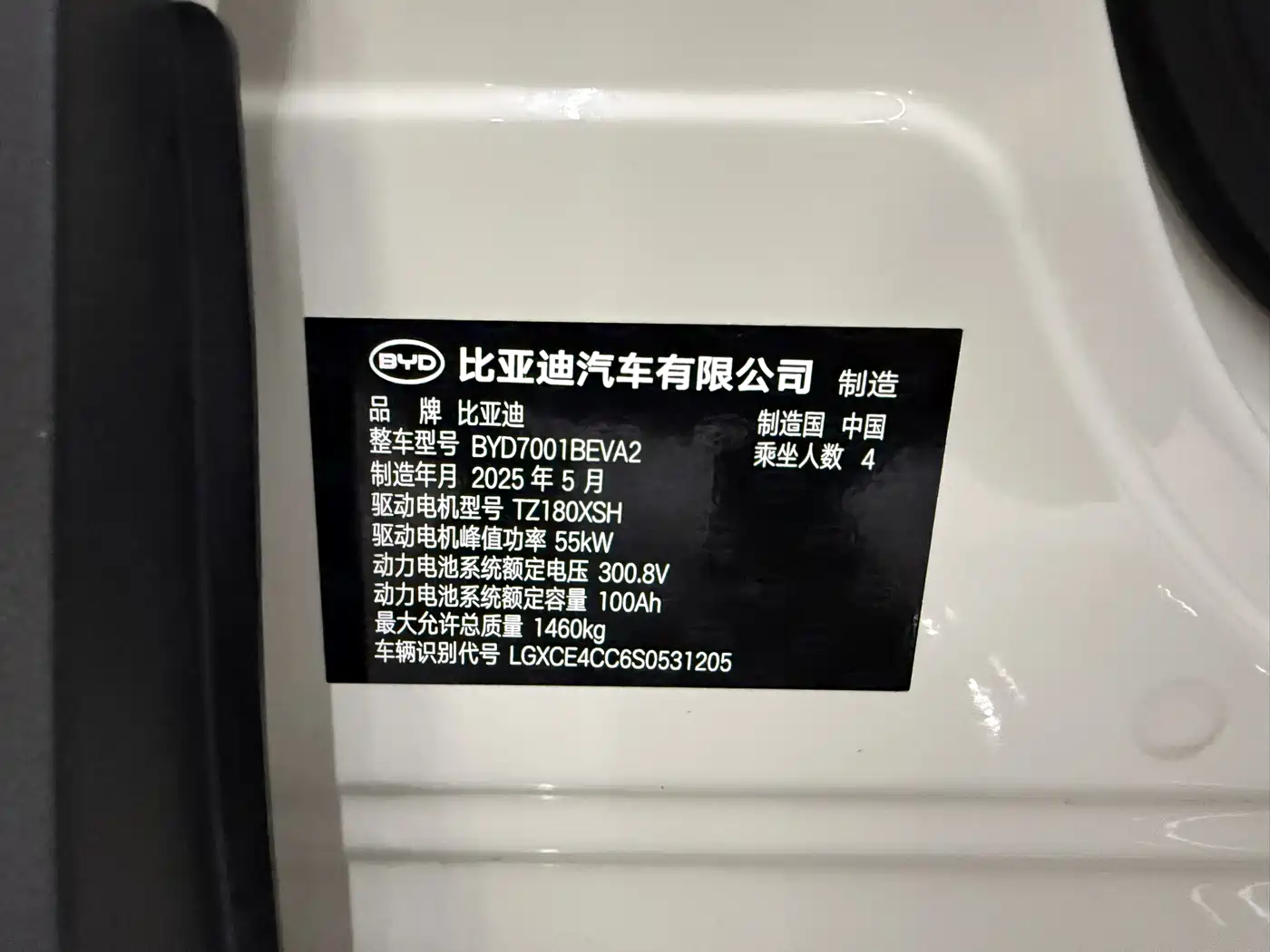BYD Seagull 2025 Smart Drive Edition 305km Vitality Version фото 13