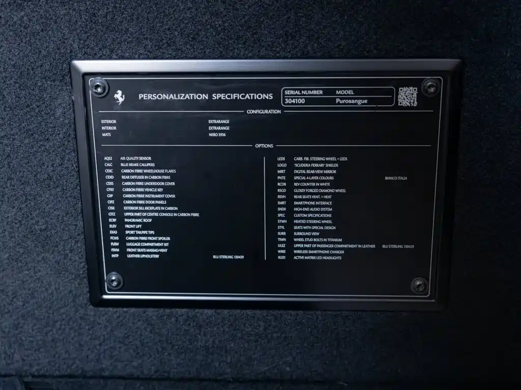 Ferrari Purosangue 2024 2023 6.5L V12