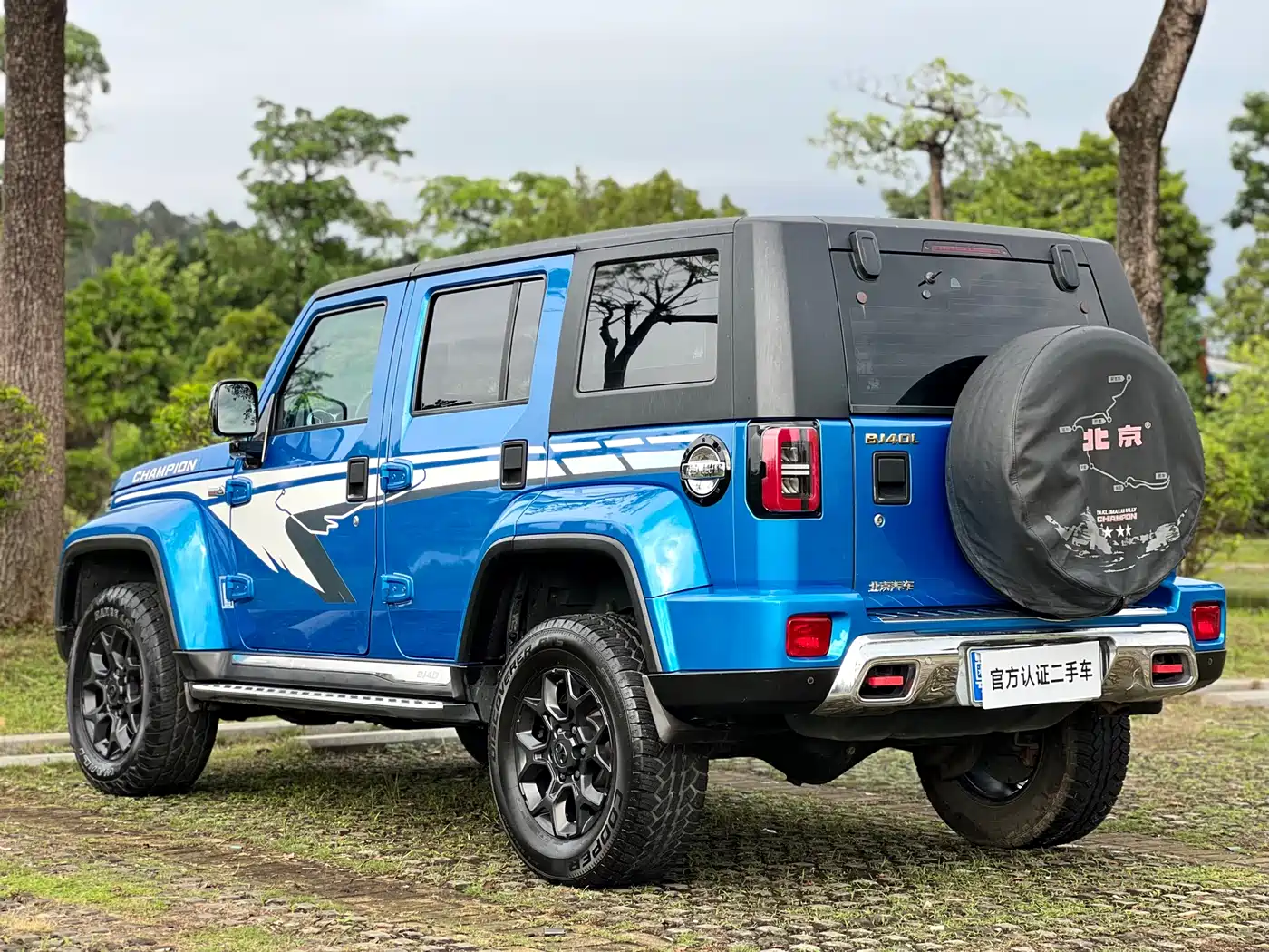 BAIC ORV Beijing Offroad BJ40 2019 2.3T Auto 4WD Hanta Champion Edition China VI фото 5