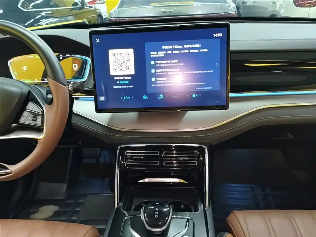 BYD Tang New Energy 2021 DM-i 112KM Honor фото 13