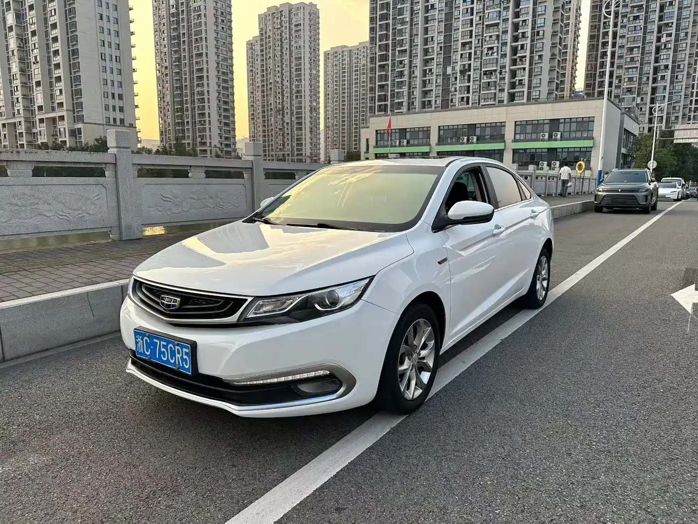Geely Emgrand GL 2017 — пригон из Китая