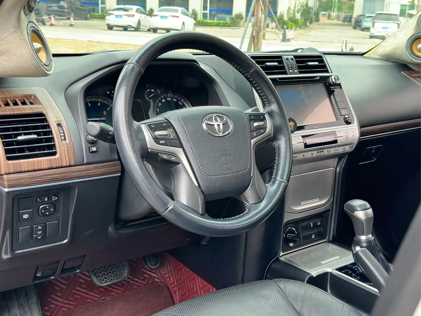 Toyota Prado 2018 3.5L Automatic TX-L NAVI Rear-mounted Spare Tire фото 18