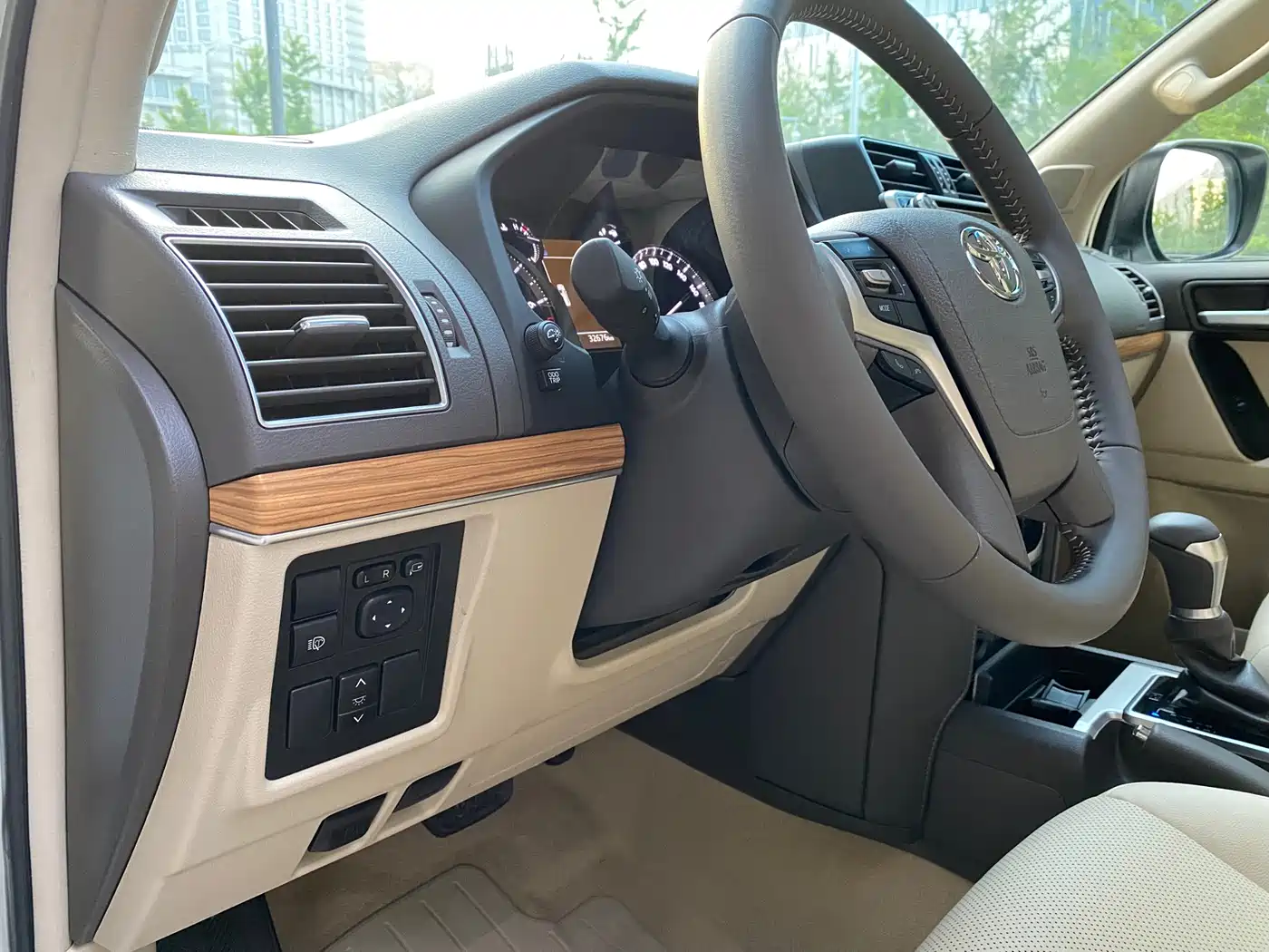 Toyota Prado 2018 3.5L Automatic TX-L NAVI Rear-mounted Spare Tire фото 9