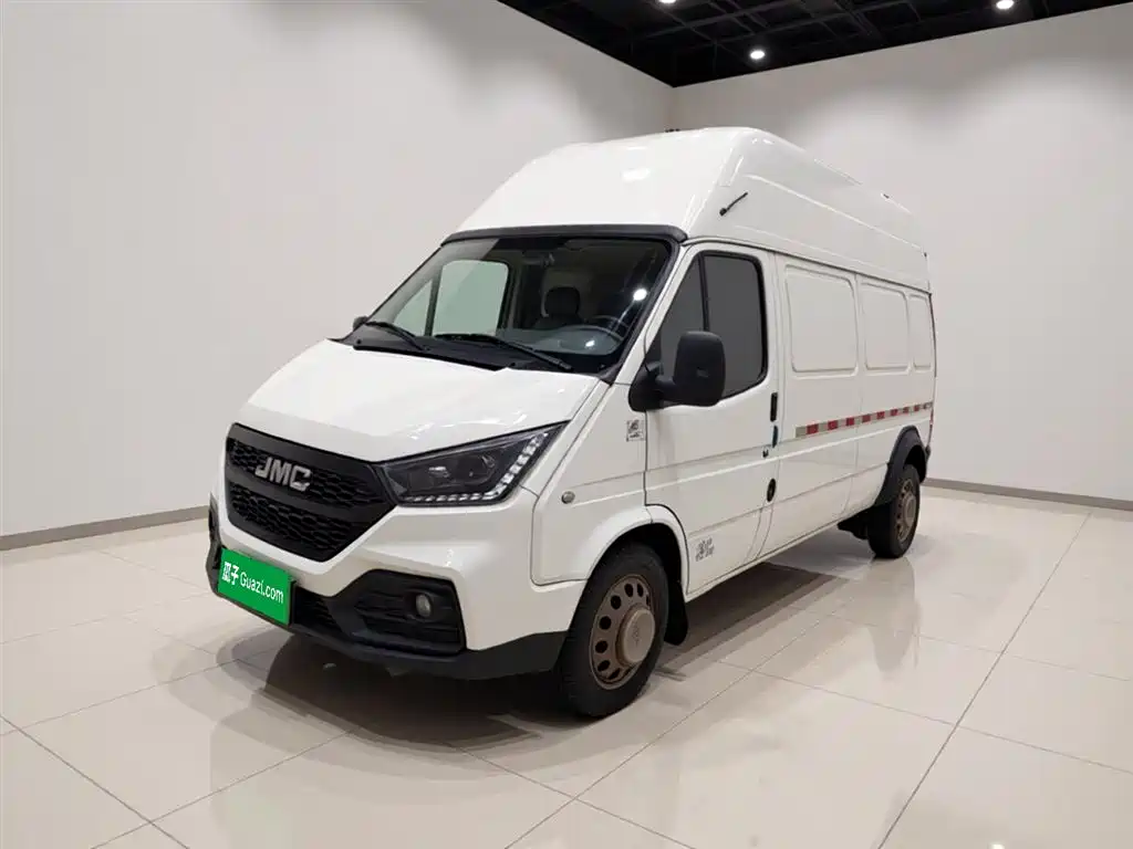 Jiangling Tesun 2021 Model 2.8T Space King Standard Edition Long Wheelbase Medium-High Roof Dual Rear Tires 3-Seater Diesel China VI JX493