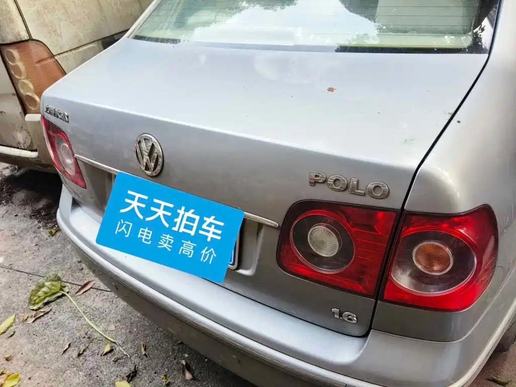 Volkswagen Polo 2007 2006 Polo Sedan 1.6L Manual Elegance
