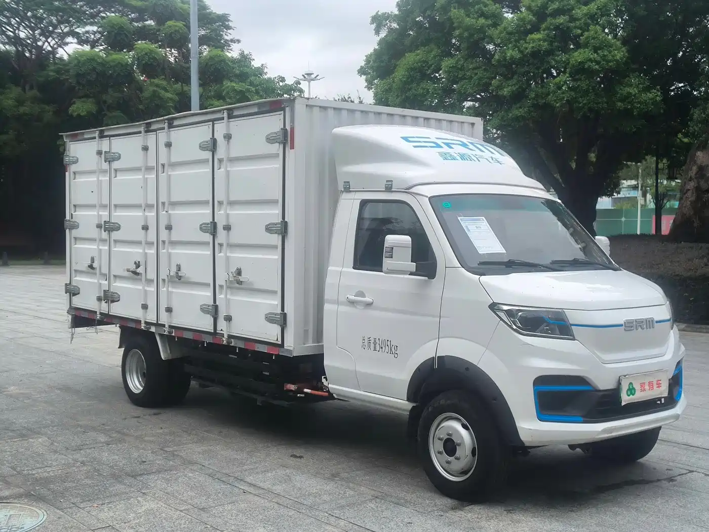 SRM Xinyuan Xinyuan T5L EV 2025 2025 AVIC 56.7KWh Standard 3.8m Cargo Grid