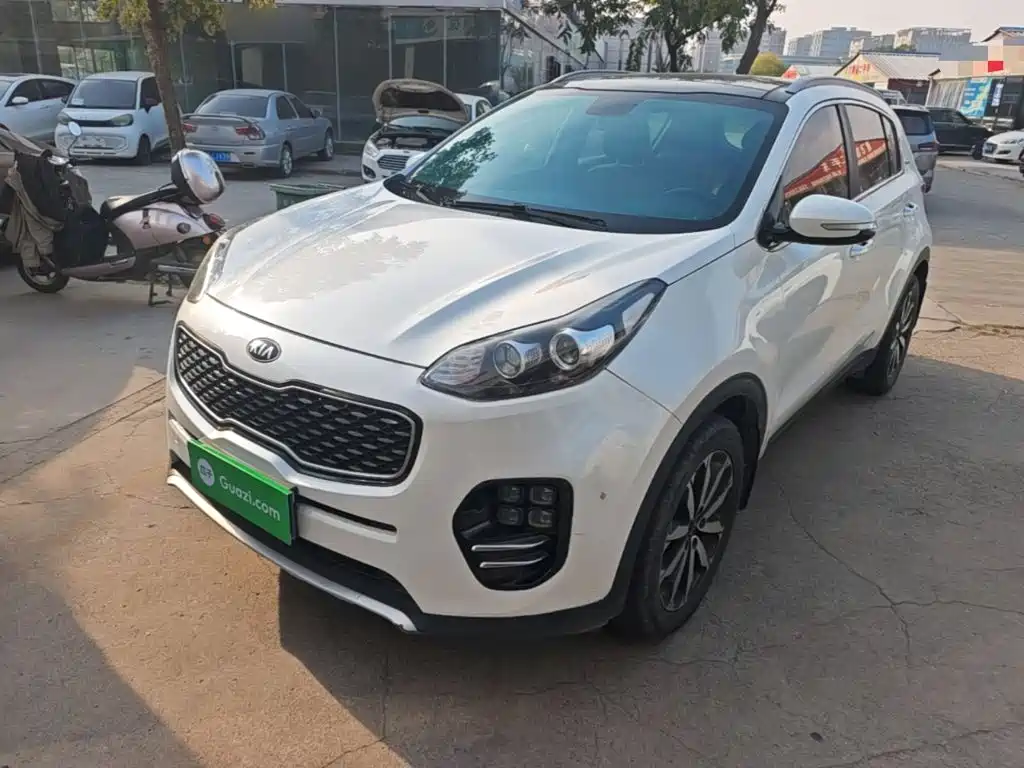Kia KX5 2017 — пригон из Китая
