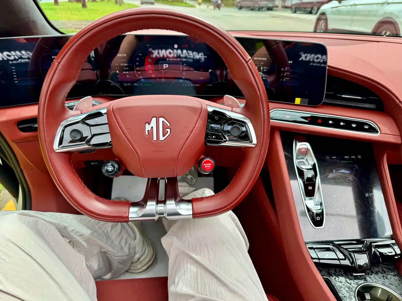 MG Cyberster 2024 2024 520km Legend AWD Red Canopy Edition