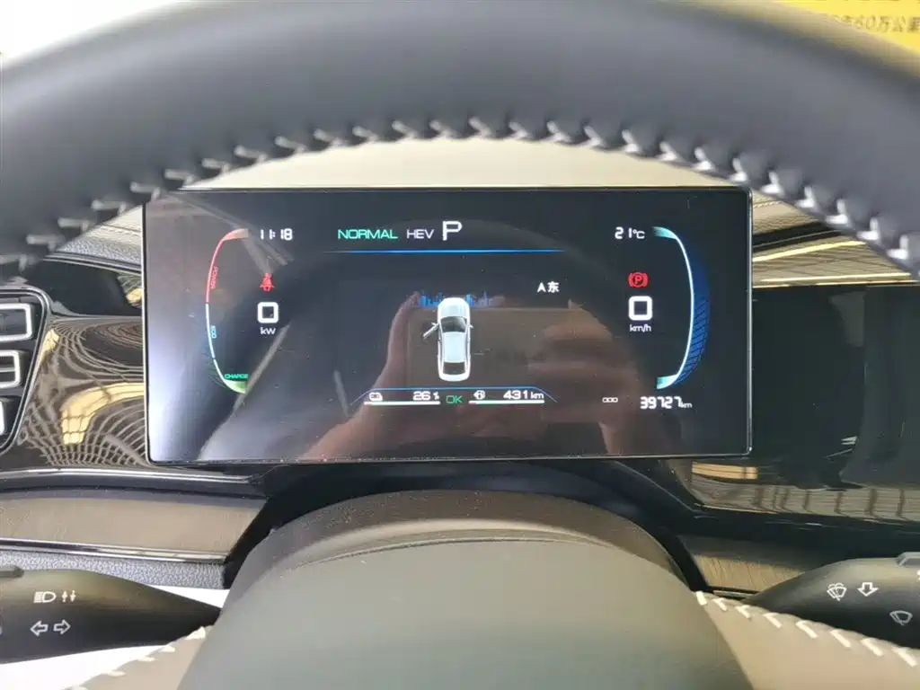 BYD Qin PLUS 2024 Glory Edition DM-i 55KM Leading фото 12