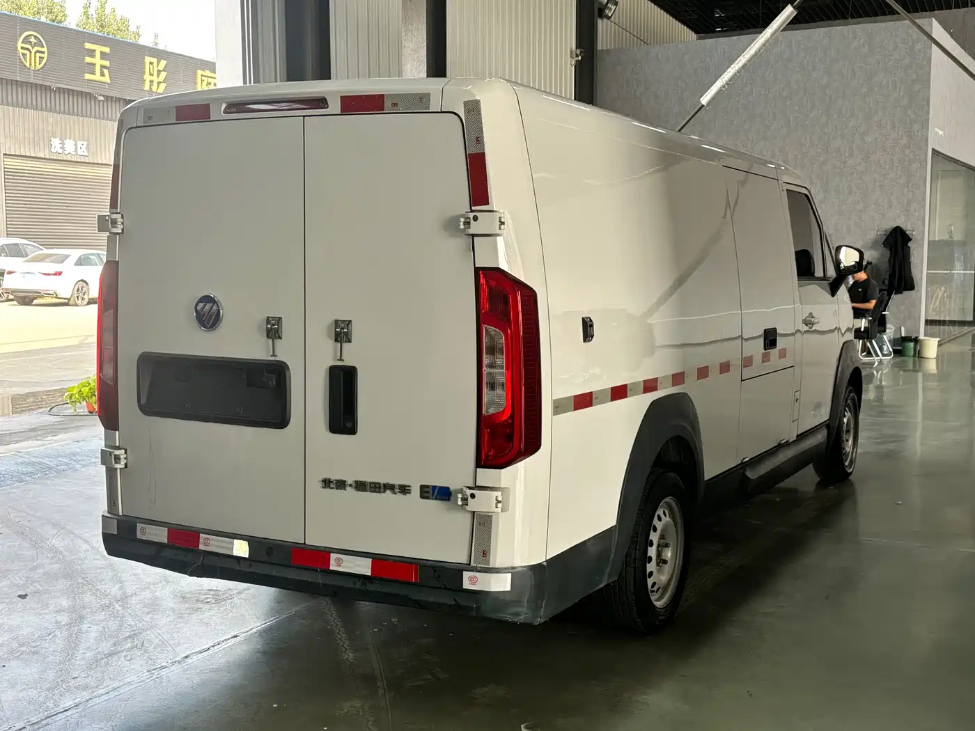 Foton Zhilan Jingling E7 2024 2024 Facelift Pure Electric Van (Flat Roof, 2 Seats, CATL 46.36kWh)