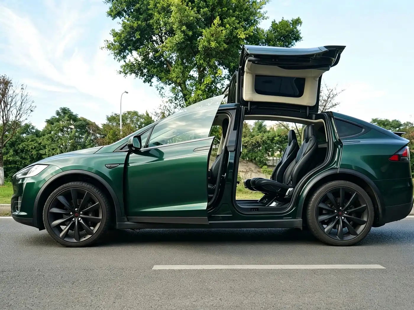Tesla Model X 2016 2016 Model X 90D