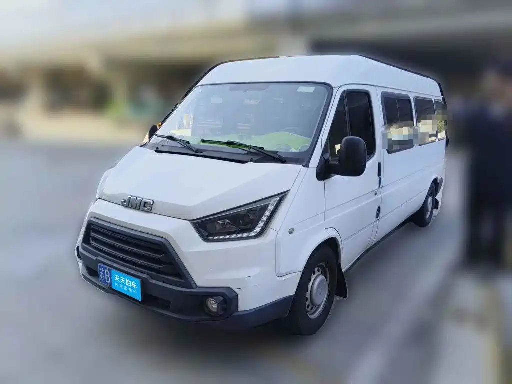 Jiangling Tesun 2021 2019 2.8T Commercial Long Wheelbase Medium Roof 6-Seater Single Rear Tire China VI JX493