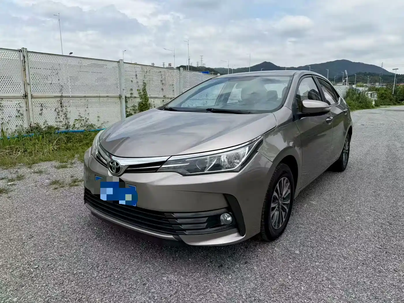 Toyota Corolla 2017 — пригон из Китая