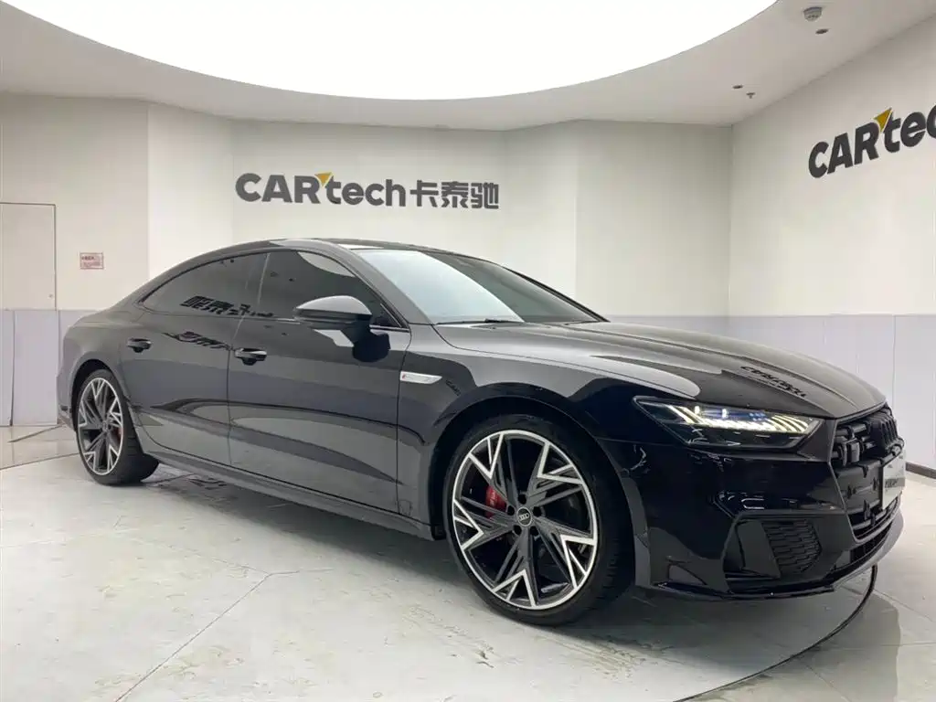 Audi A7L 2023 45 TFSI quattro S-line Black Warrior Edition фото 3