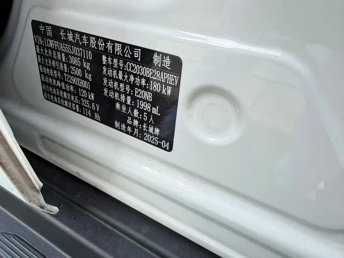 Tank 300 New Energy 2025 2024 Hi4-T