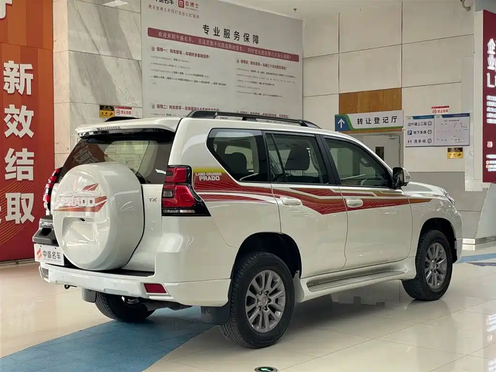 Toyota Prado 2019 3.5L Automatic TX-L Zunxiang Edition with Rear-mounted Spare Tire фото 7