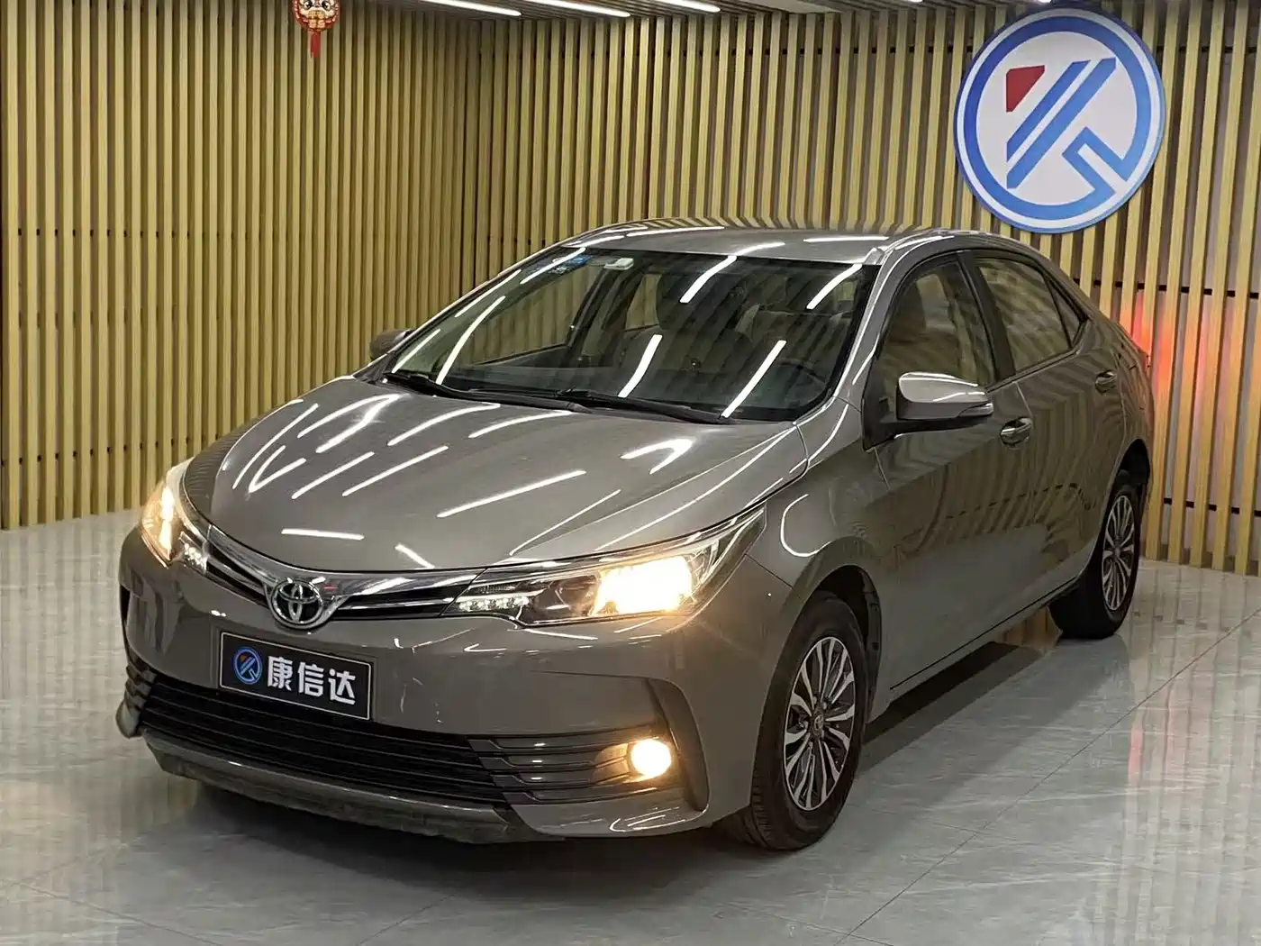 Toyota Corolla 2017 — пригон из Китая