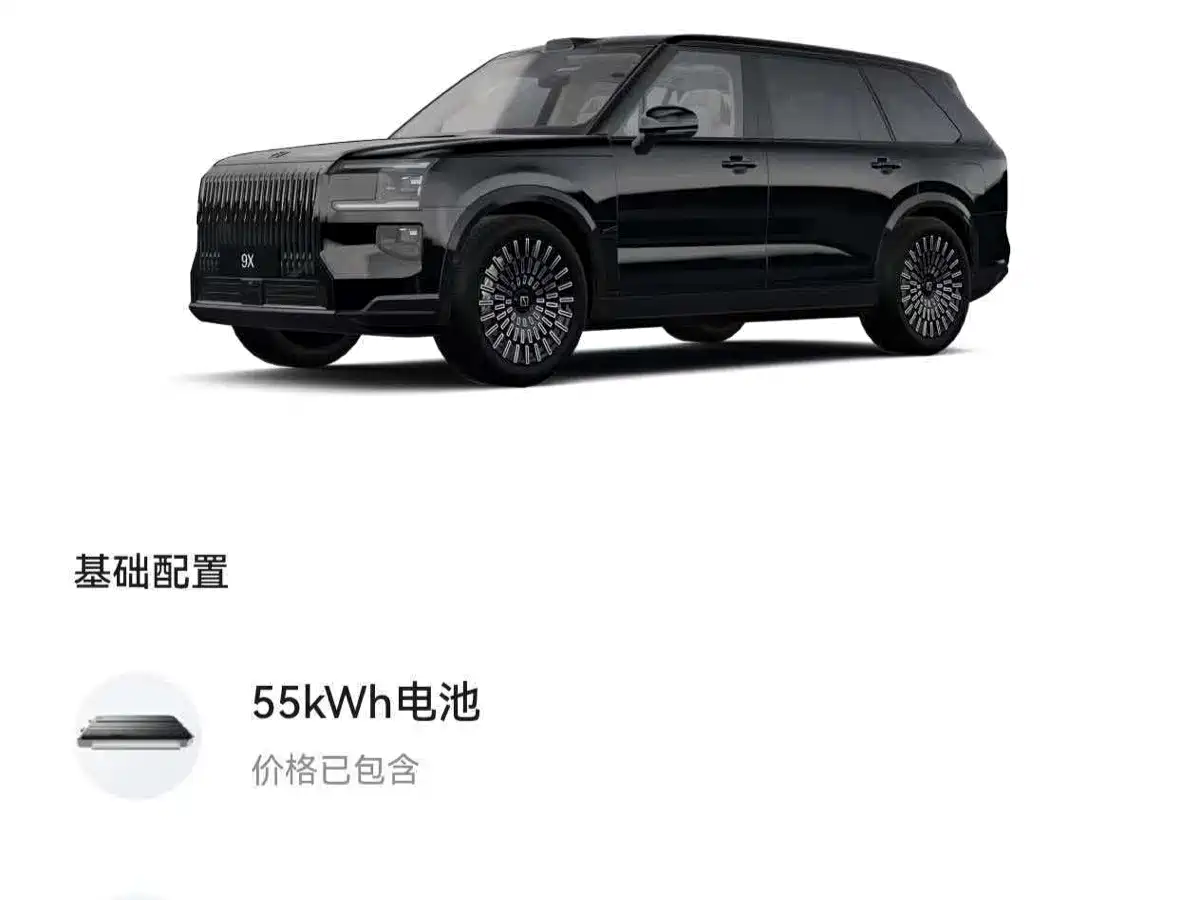 ZEEKR 9X 2026 2025 Standard Edition