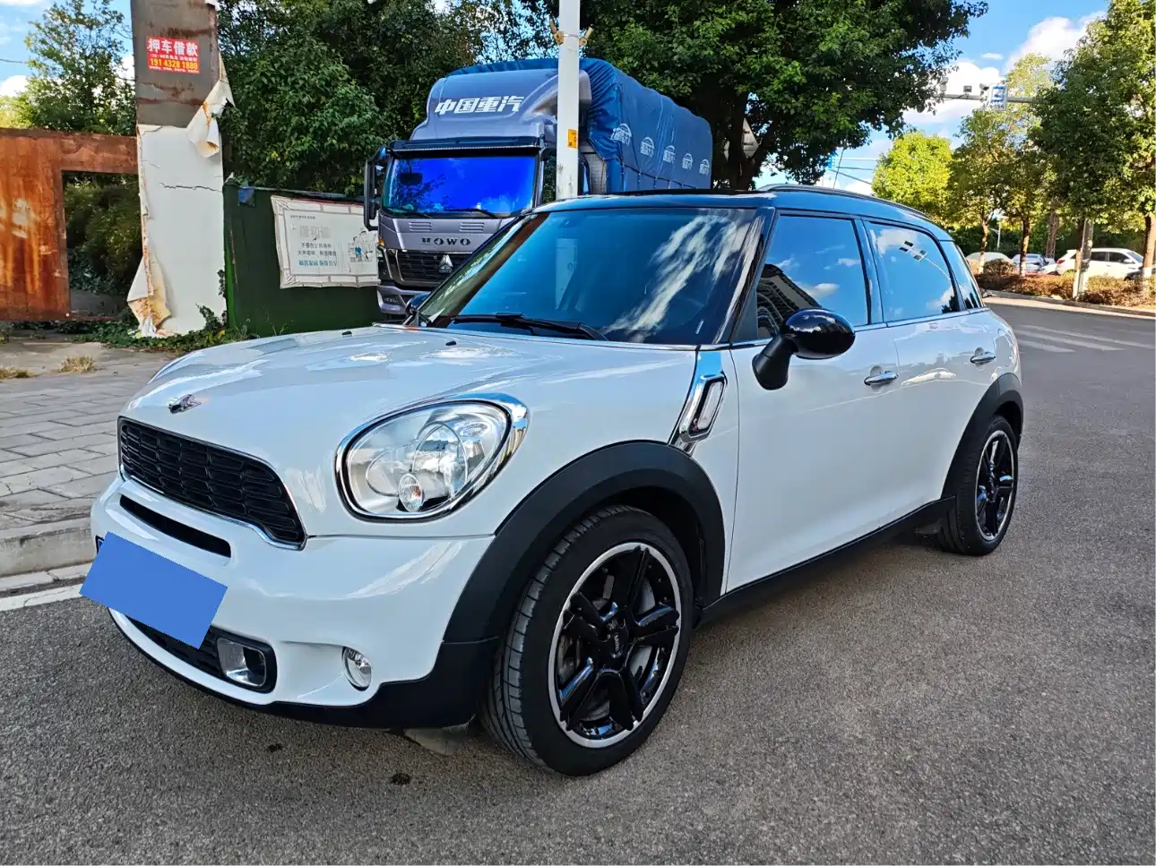 MINI COUNTRYMAN 2014 — пригон из Китая