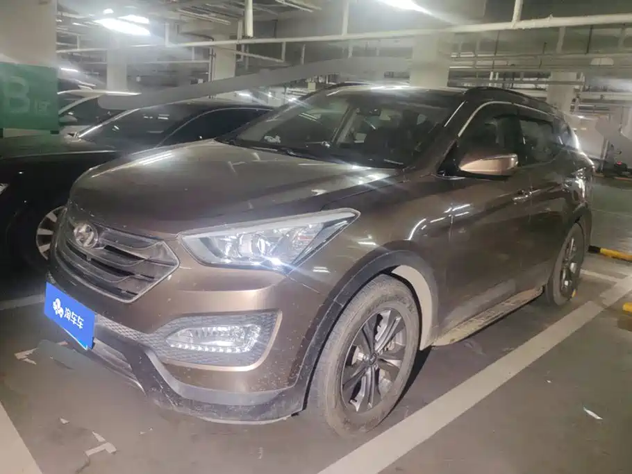 Hyundai Santa Fe 2013 — пригон из Китая