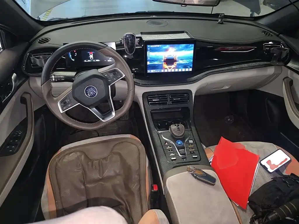 BYD Qin PLUS 2024 Glory Edition DM-i 55KM Leading фото 10