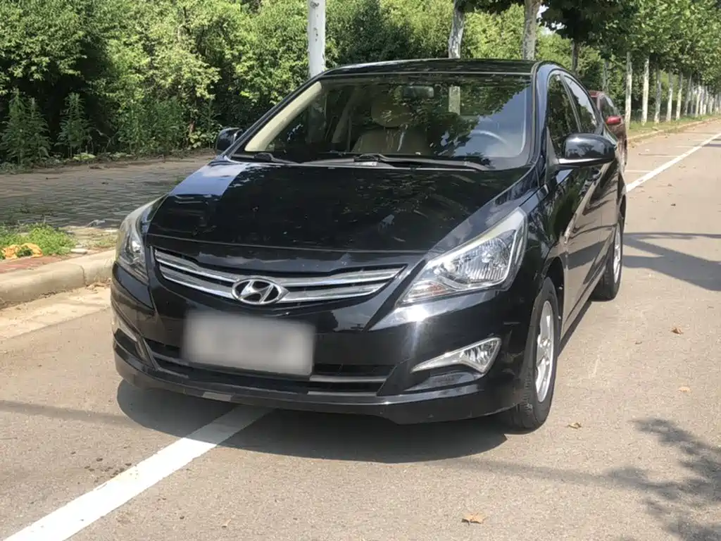 Hyundai Verna 2014 — пригон из Китая
