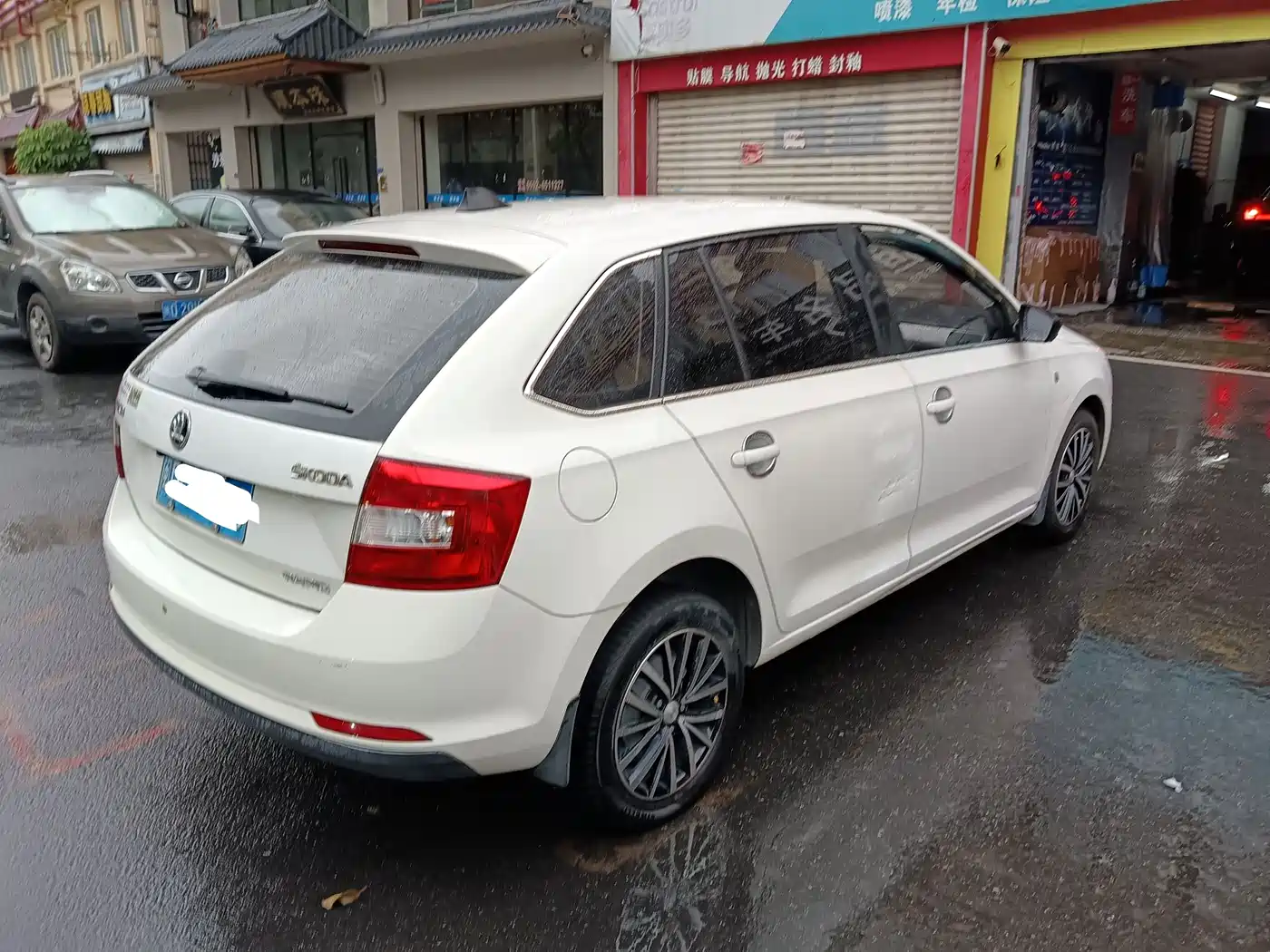 Škoda Skoda Rapid Spaceback 2014 1.6L Automatic乐享版 фото 5