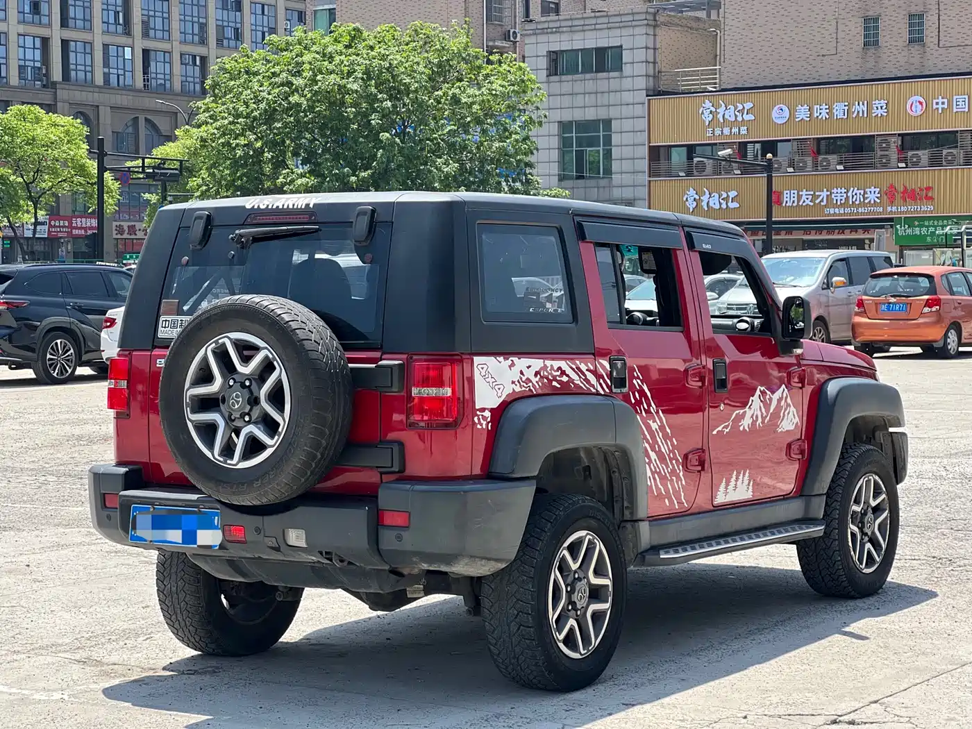 BAIC ORV Beijing Offroad BJ40 2016 Model 40L 2.3T Automatic 4WD Exclusive фото 4