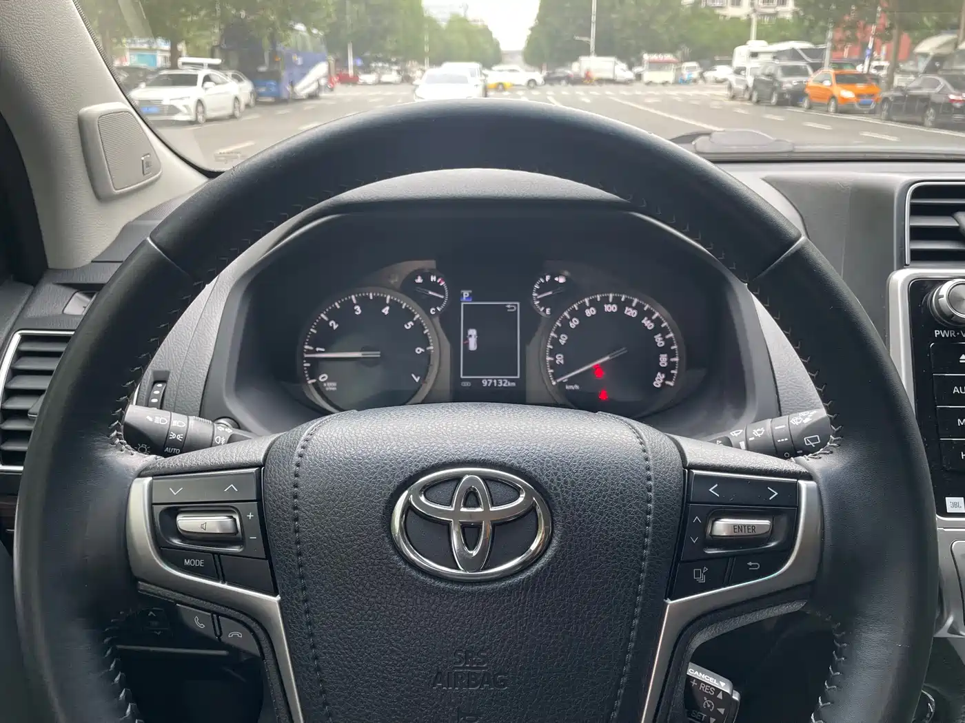 Toyota Prado 2018 3.5L Automatic TX-L NAVI Rear-mounted Spare Tire фото 17