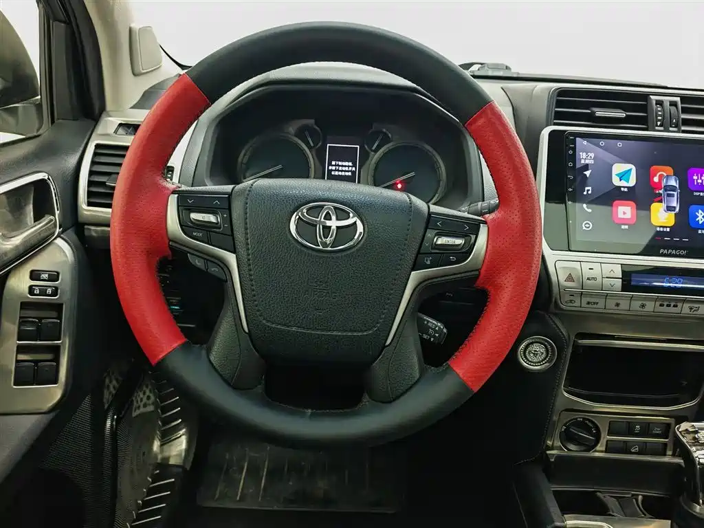 Toyota Prado 2018 3.5L Automatic TX-L Rear-mounted Spare Tire фото 11