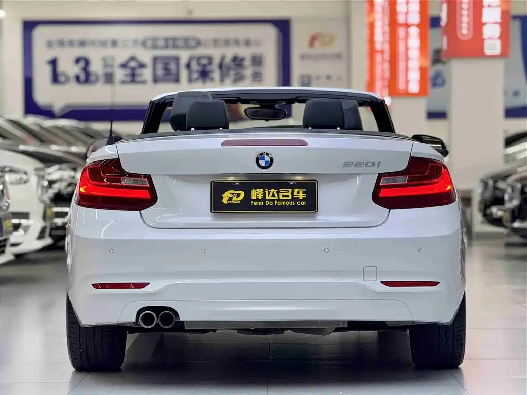 BMW 2 Series (Import) 2017 220i Convertible Coupe Leading фото 3