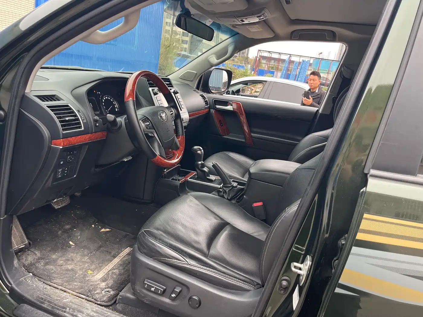 Toyota Prado 2018 3.5L Automatic TX-L NAVI Rear-mounted Spare Tire фото 9