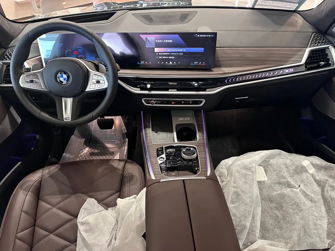 BMW X5 2025 Model xDrive 40Li M Sport Blackout Package фото 9