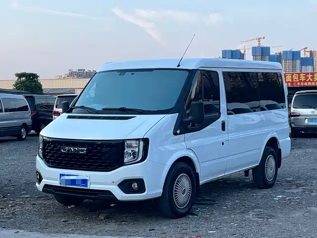 Jiangling JMC Fushun 2023 2.0T Manual Short Wheelbase Low Roof Commercial Multi-purpose Vehicle 6 Seats Dual-opening Tailgate