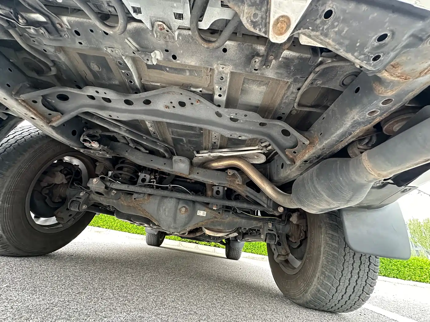 Toyota Prado 2018 3.5L Automatic TX-L NAVI Rear-mounted Spare Tire фото 13