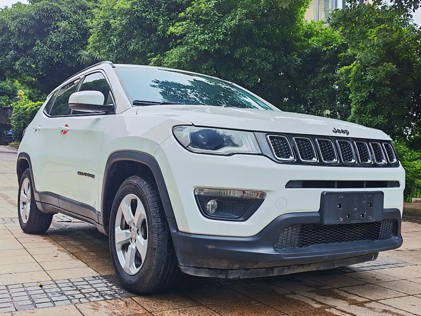 Jeep Compass 2017 — пригон из Китая