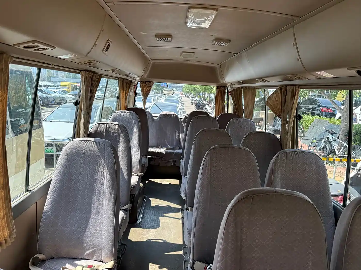 Toyota Coaster 2009 2007 2.7L Gasoline Premium Upgrade Edition 23-seater