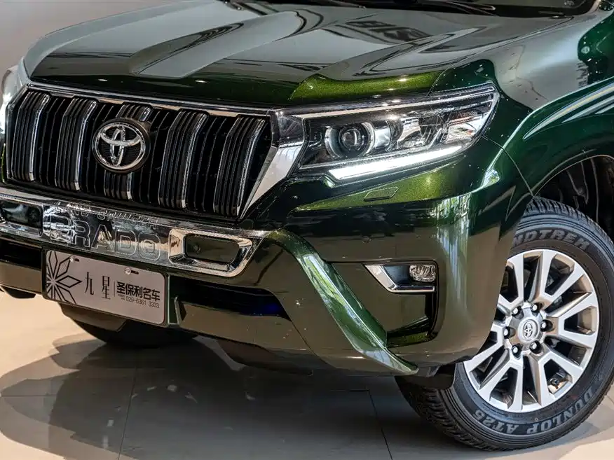 Toyota Prado 2018 3.5L Automatic TX-L NAVI Rear-mounted Spare Tire фото 20