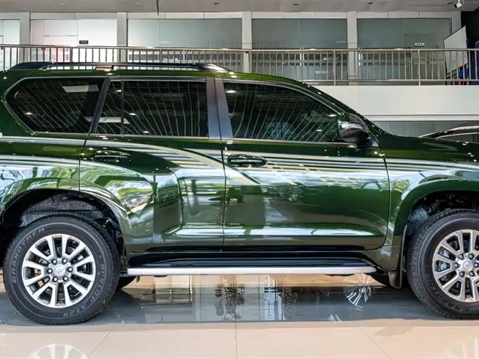 Toyota Prado 2018 3.5L Automatic TX-L NAVI Rear-mounted Spare Tire фото 4