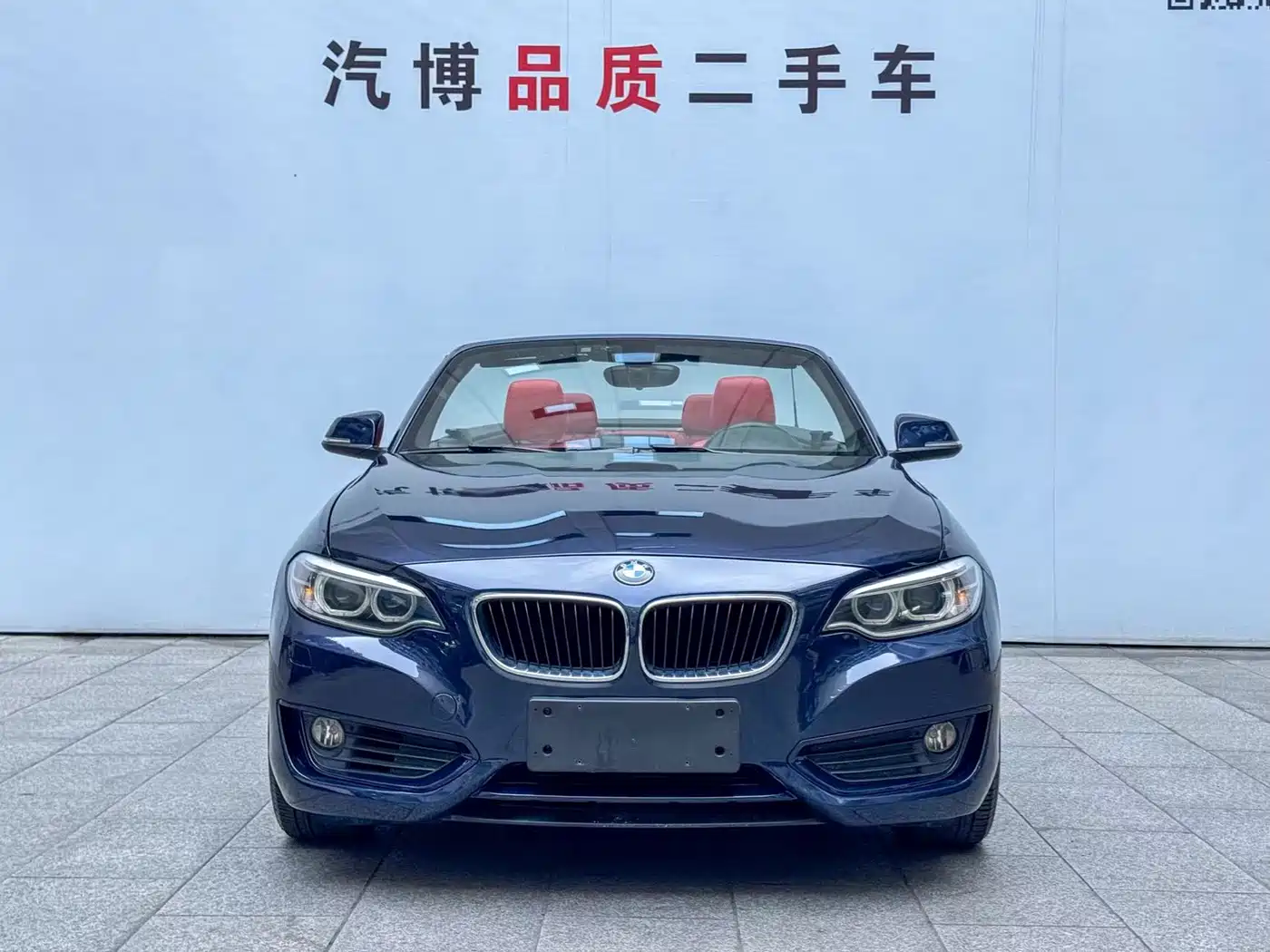 BMW 2 Series (Import) 2015 218i Convertible Coupe фото 2