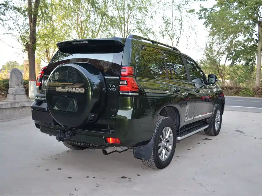 Toyota Prado 2018 3.5L Automatic TX-L Rear-mounted Spare Tire фото 11